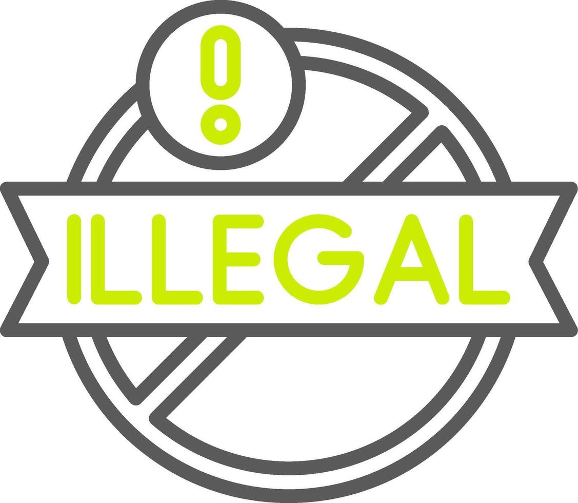Illegal Elegant App Object vector