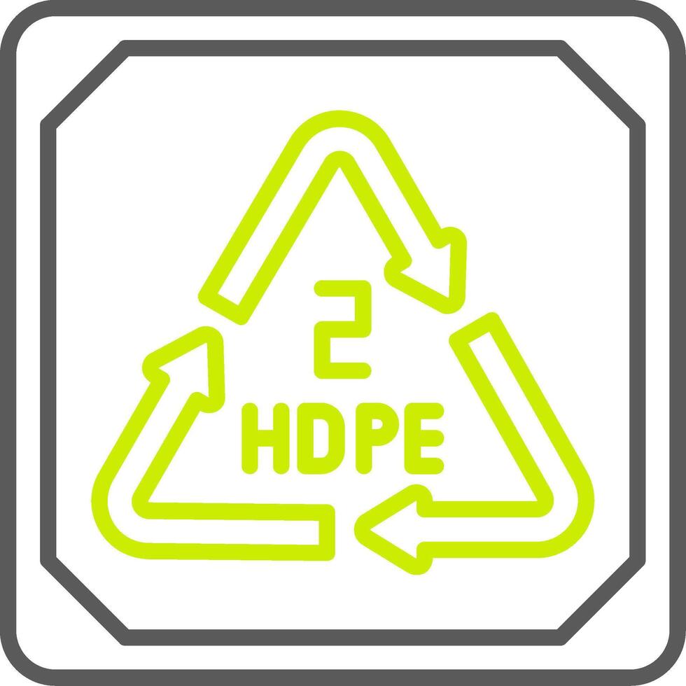 High Density Polyethylene Versatile App Object vector