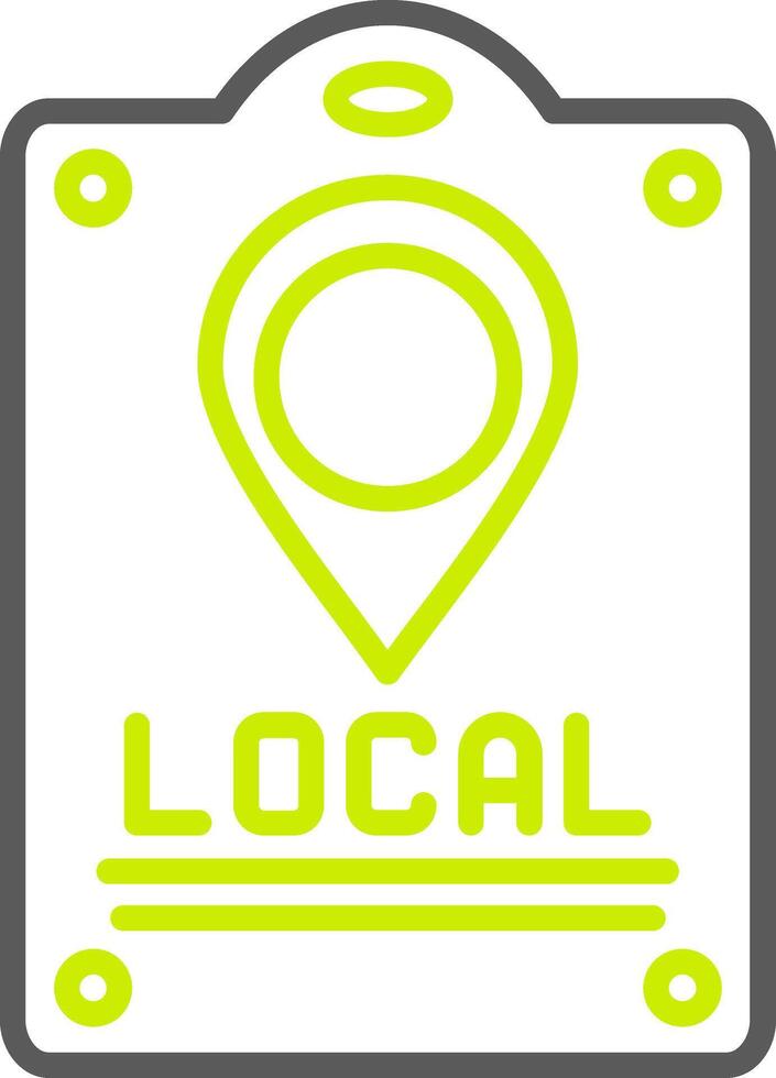 Local Product Custom Visual Mark vector