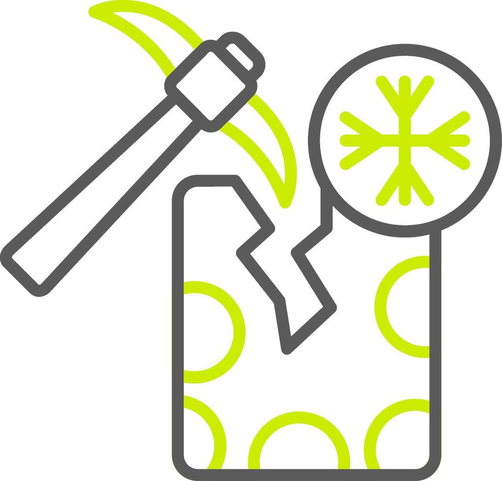 Ice Breaker NextGen Interface Symbol vector