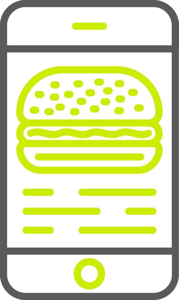 Order Food Elegant Design Token vector