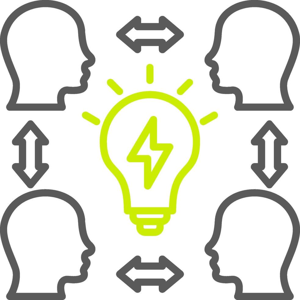 Collaboration Optimized Visual Mark vector