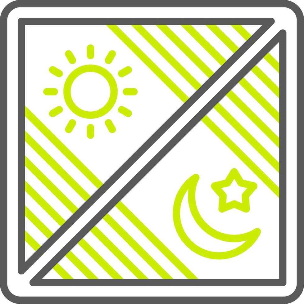 Day And Night Optimized Design Token vector