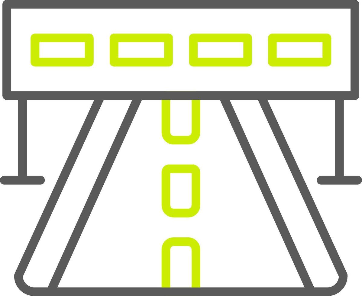Highway UserFriendly Drawing vector