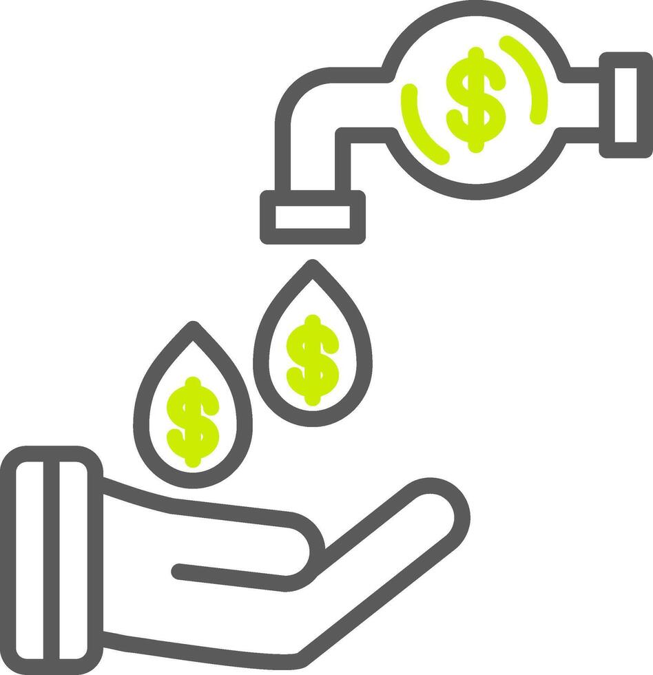 Liquidity Sleek Icon Frame vector