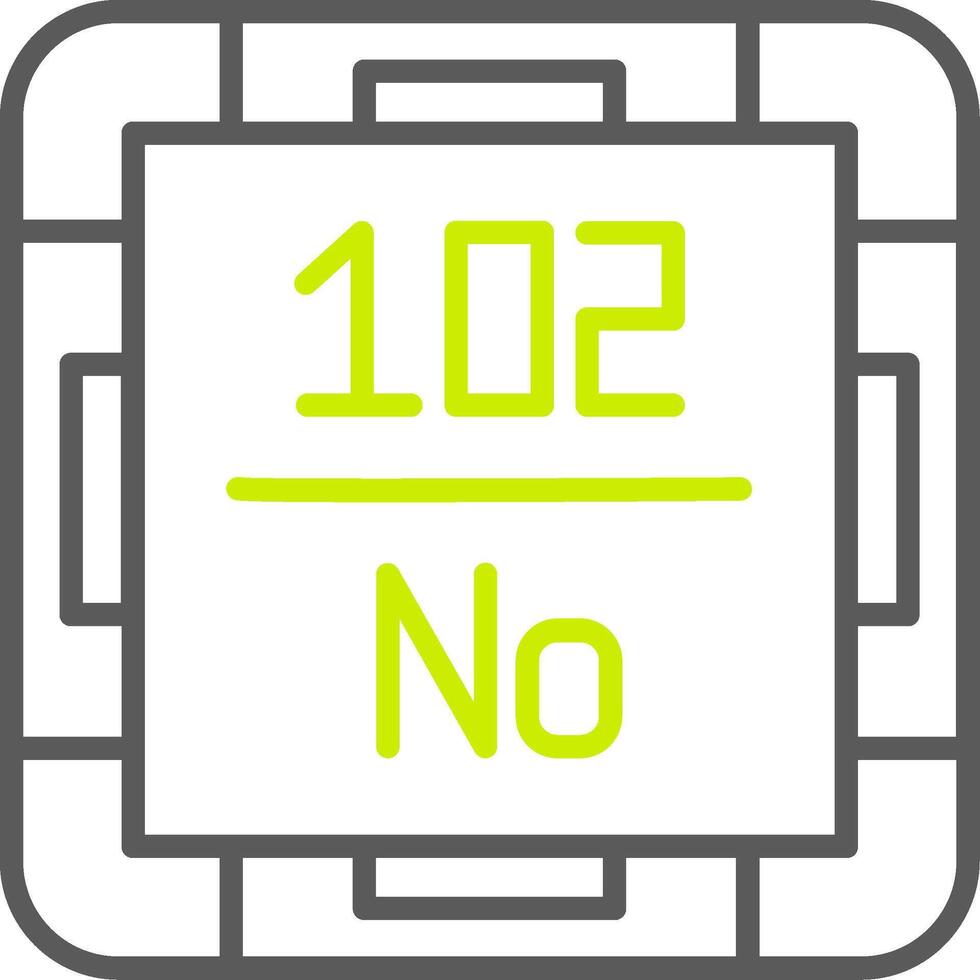 Nobelium NextGen Visual Mark vector