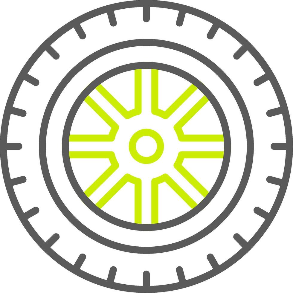 Wheel Functional Web Symbol vector