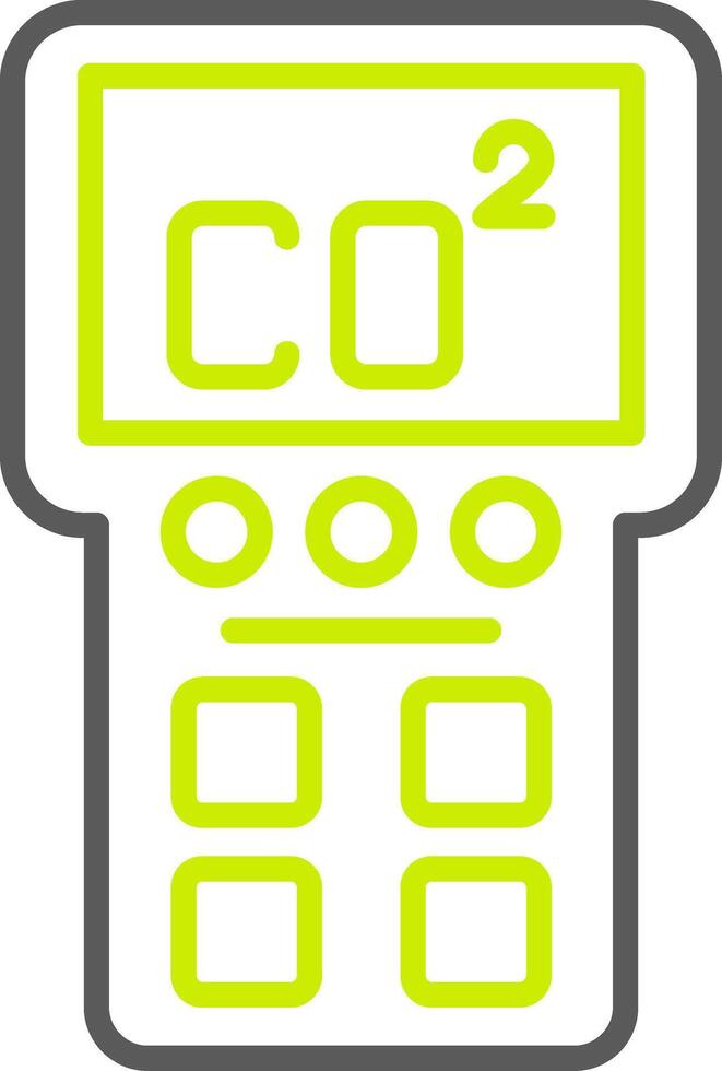 Gas Detector Smart Creative Piece vector