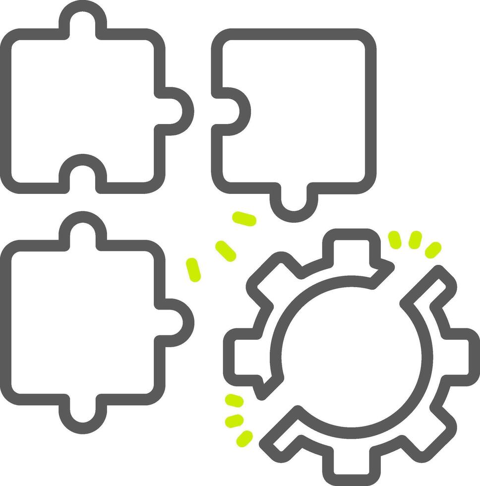 Integration Smart Creative Piece vector