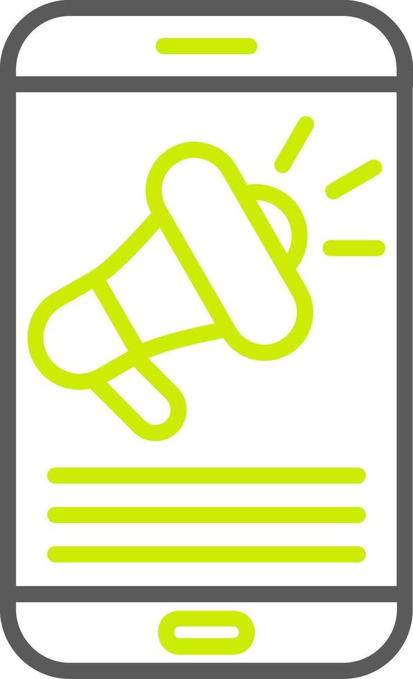 Megaphone Polished UX Asset vector
