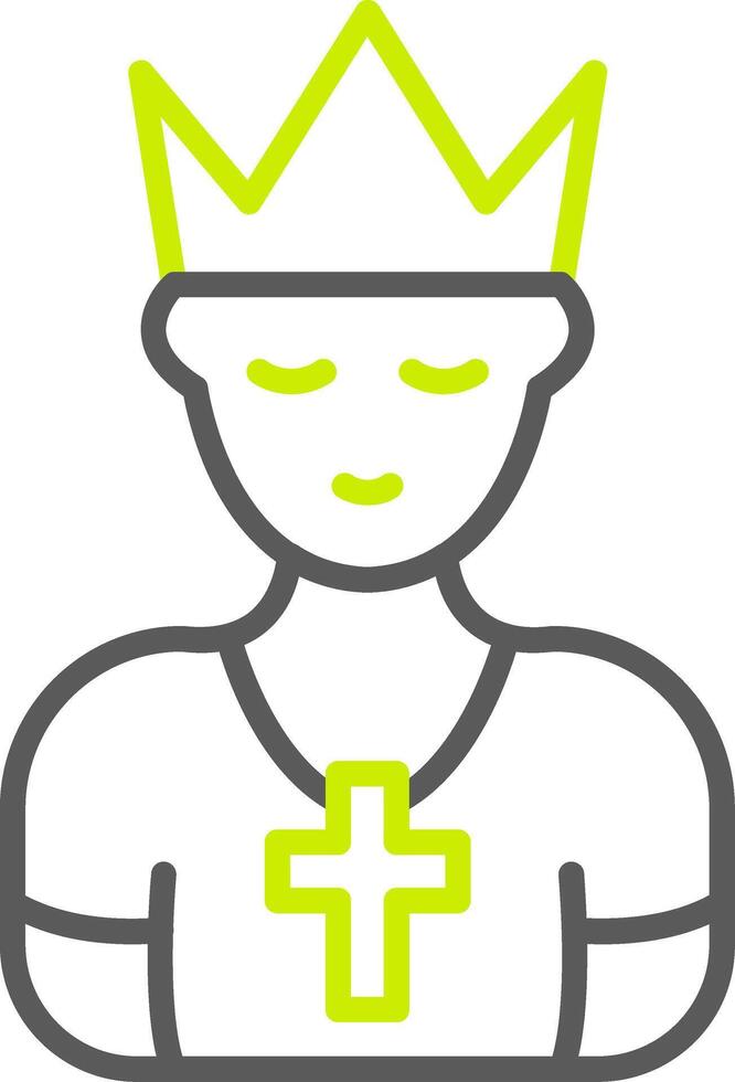 Prince Light Mode Icon vector