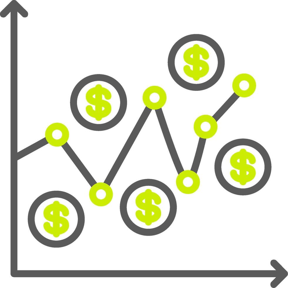 Dollar Cost Average NextGen Creative Piece vector