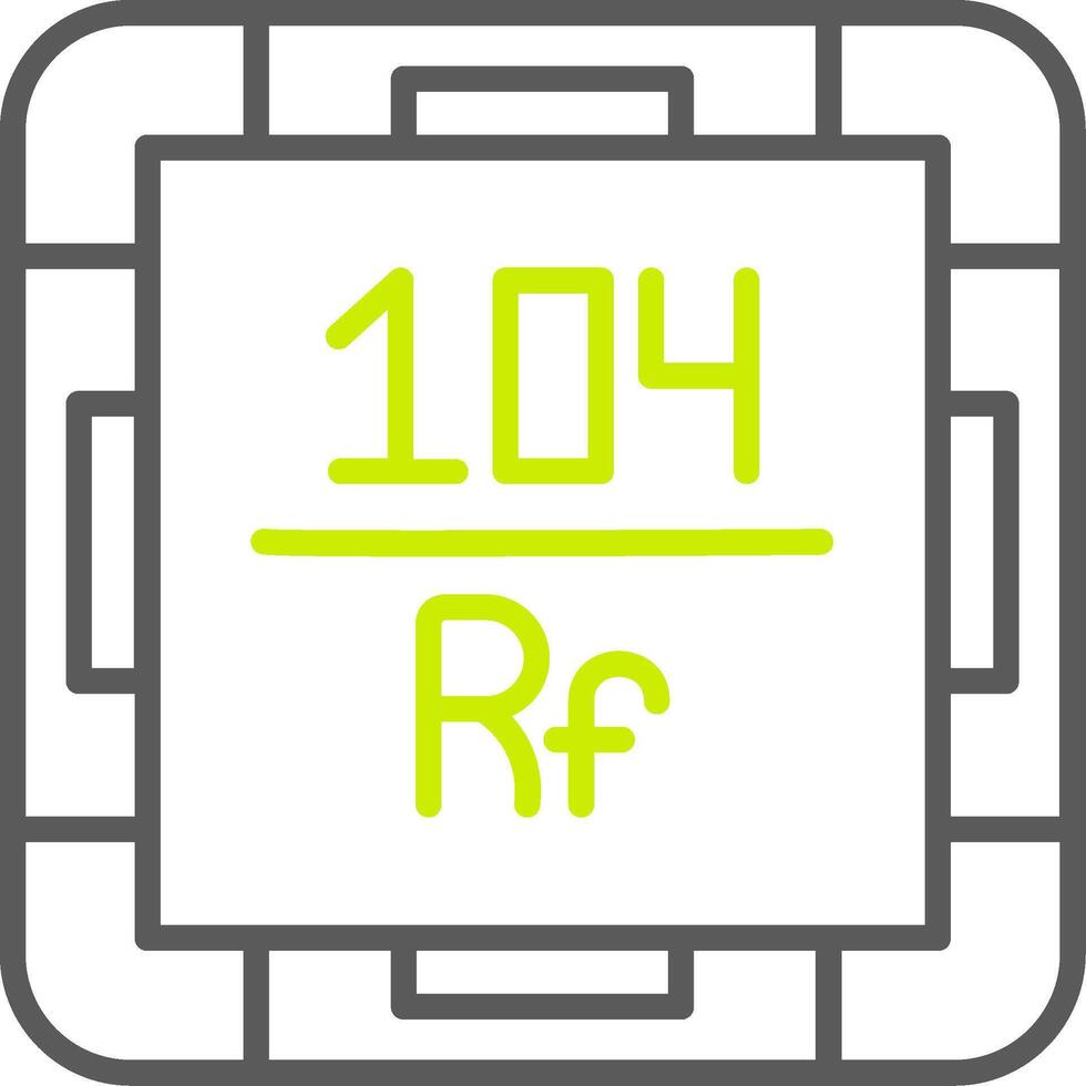 Rutherfordium Elegant Grid Pattern vector
