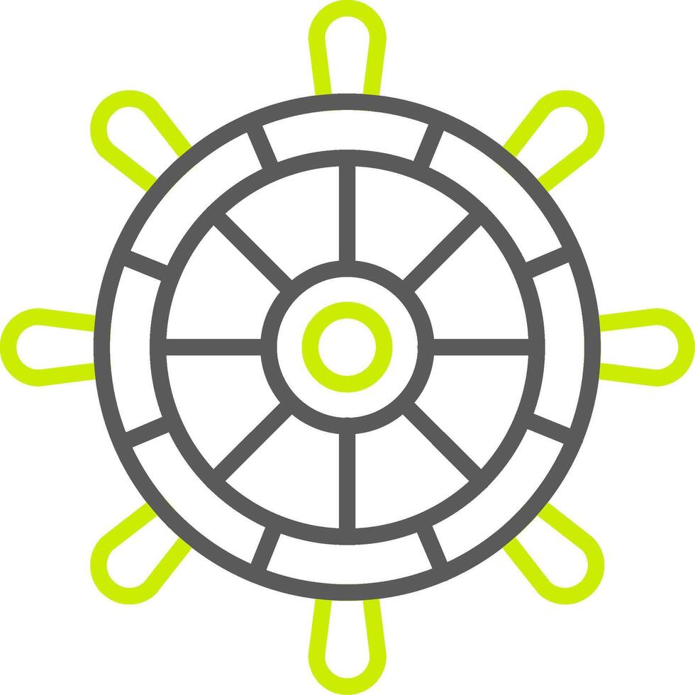 Rudder Simple Web Tag vector