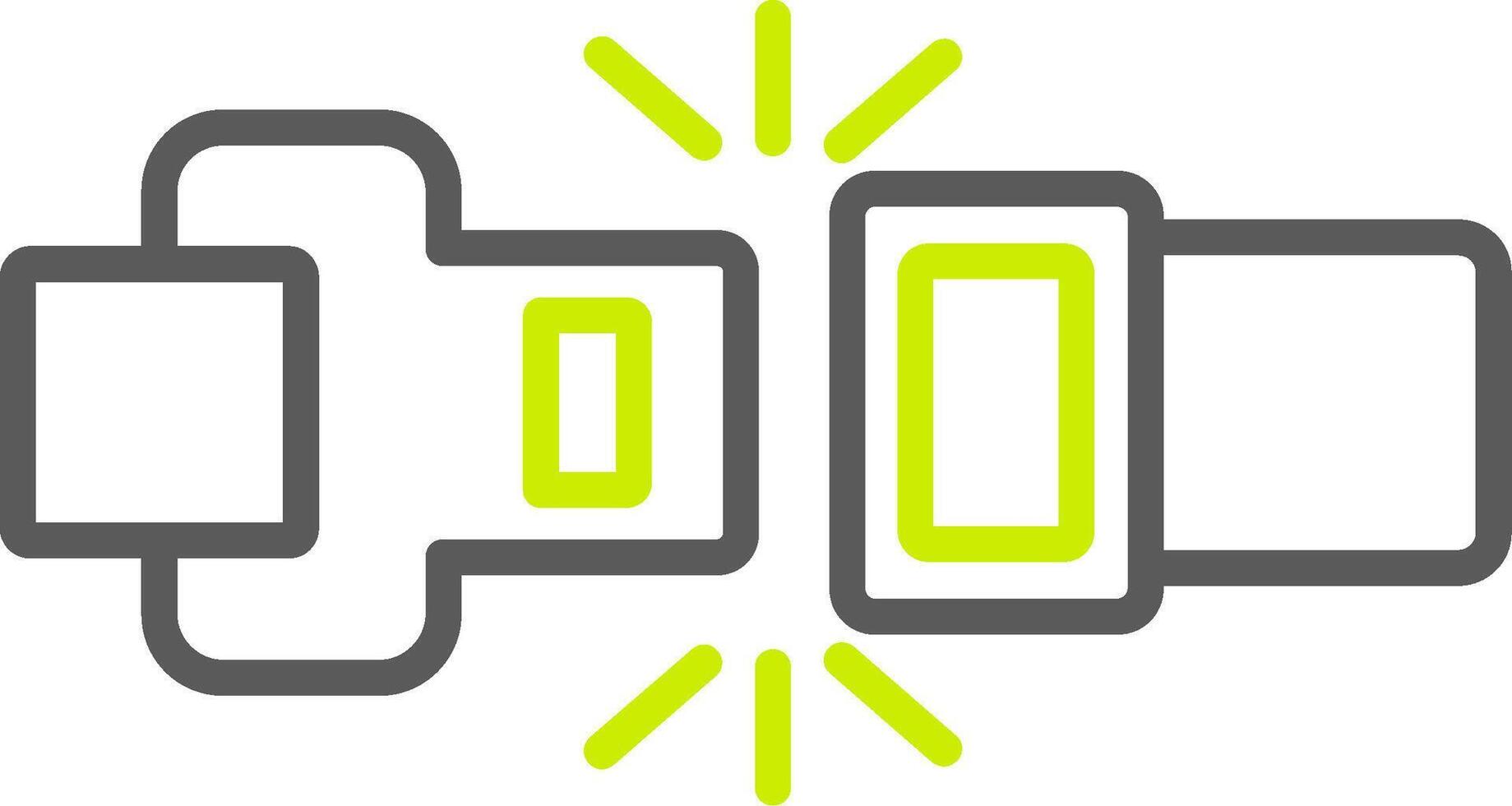Safety Belt Minimal UX Part vector