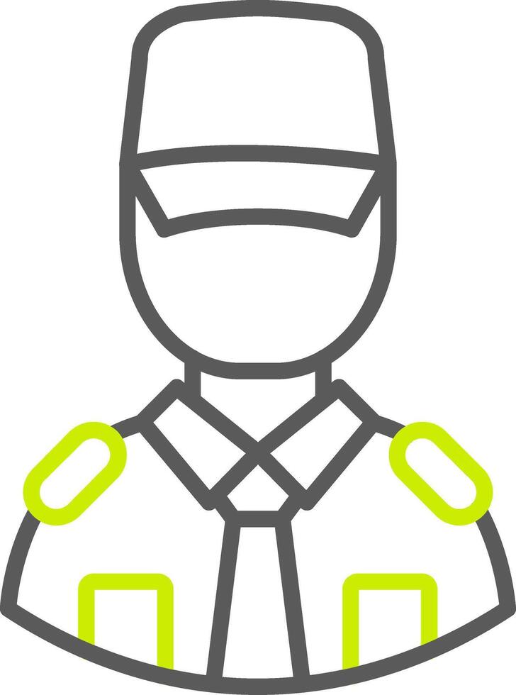 Security Man NextGen UI Module vector