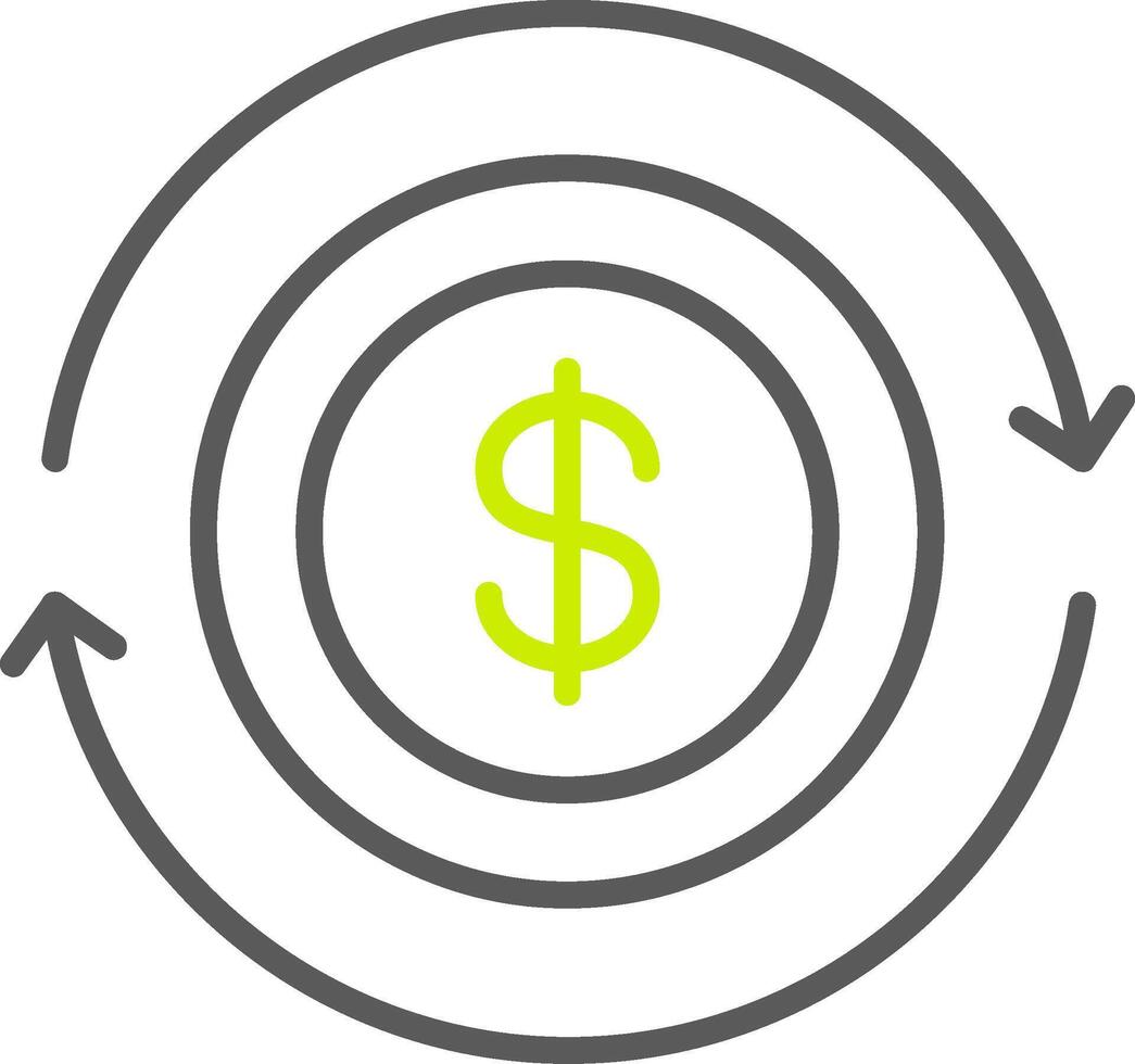 Cashback Minimalist UI Block vector