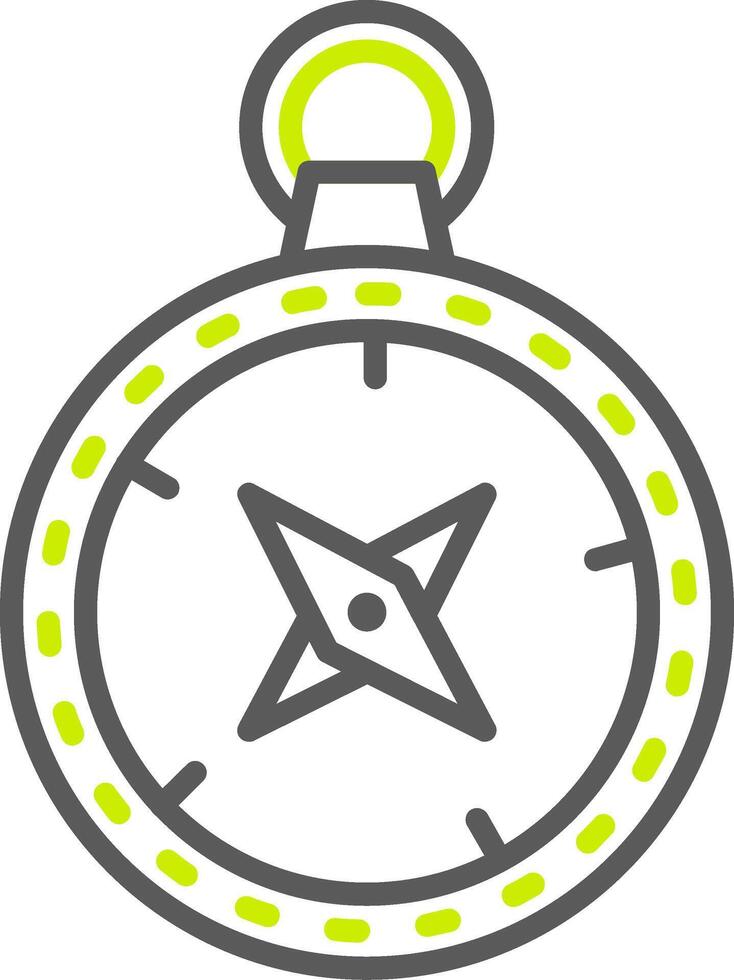 Compass Optimized Line Drawing vector