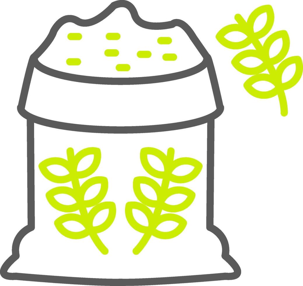 Wheat Custom Visual Mark vector