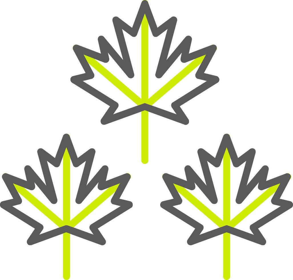 Maple Leaf Dynamic Visual Mark vector