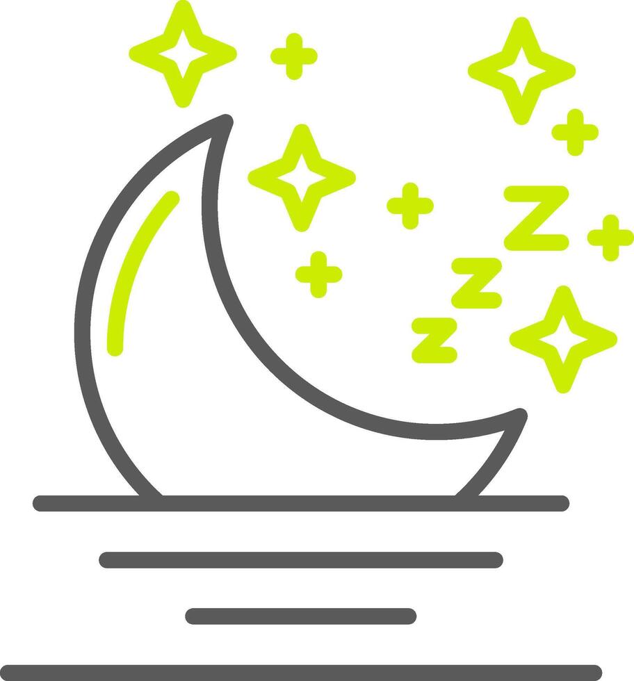 Moon Dynamic UX Asset vector