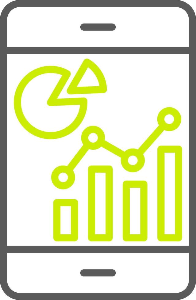Pie Chart Custom UX Asset vector