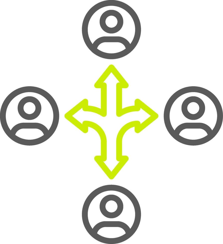 Flexibility Dynamic Visual Mark vector