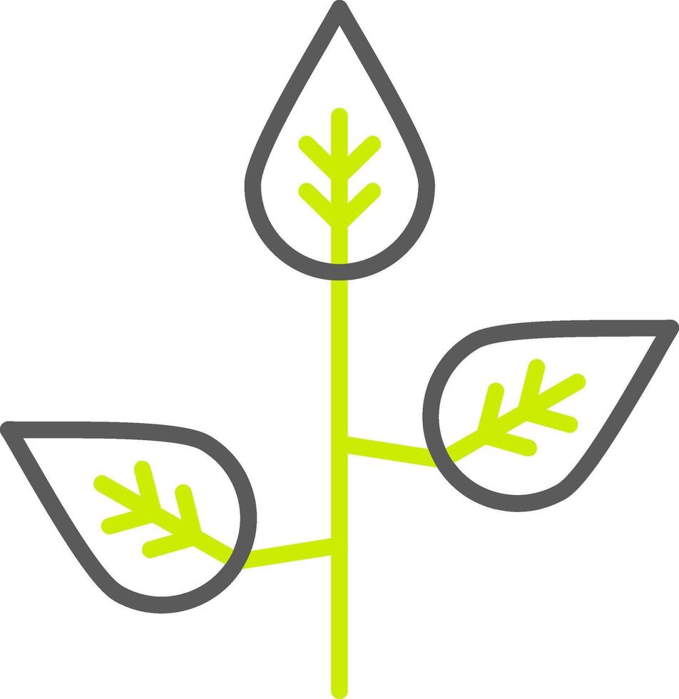 Leaf Sleek Icon Frame vector