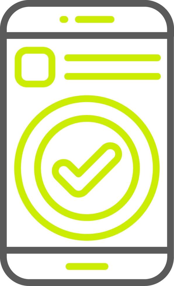 Order Elegant Visual Mark vector