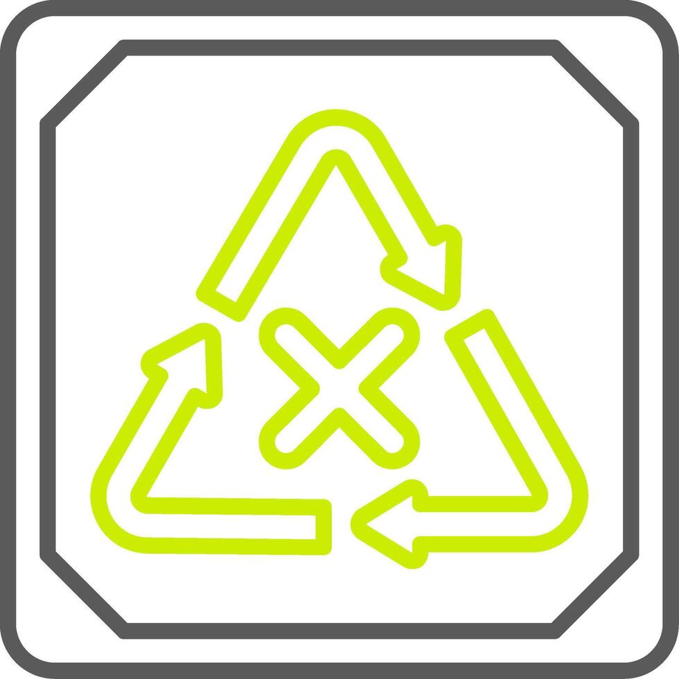 Do Not Recycle Elegant Tech Badge vector