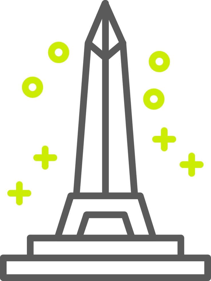 Obelisk Custom Visual Mark vector