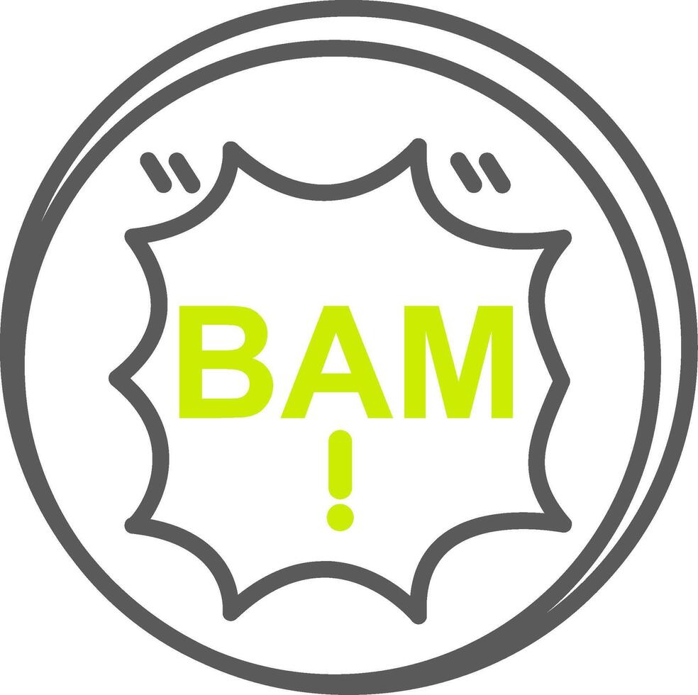 Bam Neutral Icon Unit vector