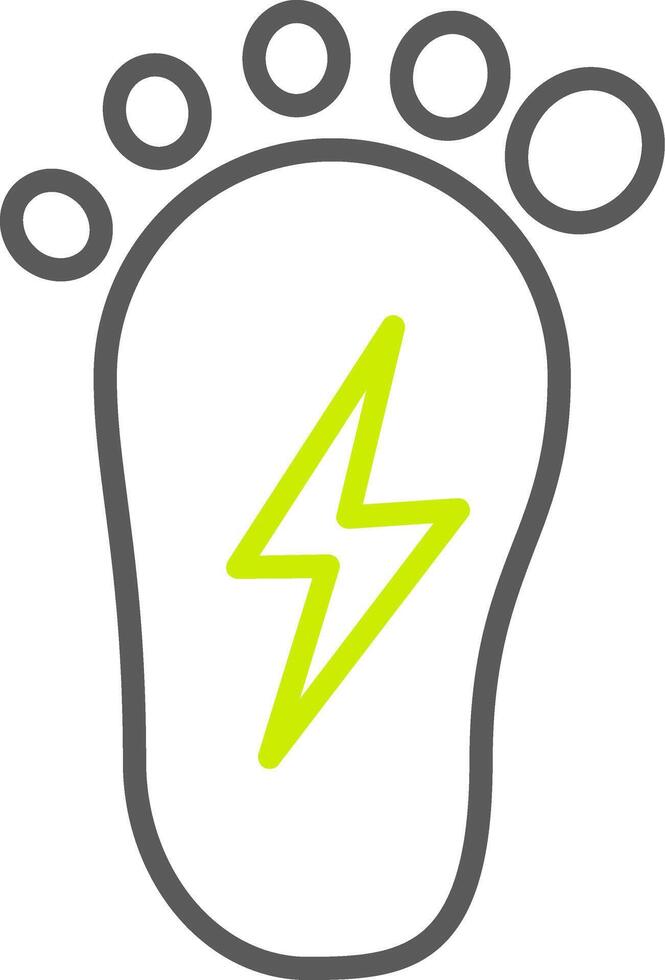 Foot Polished UI Module vector