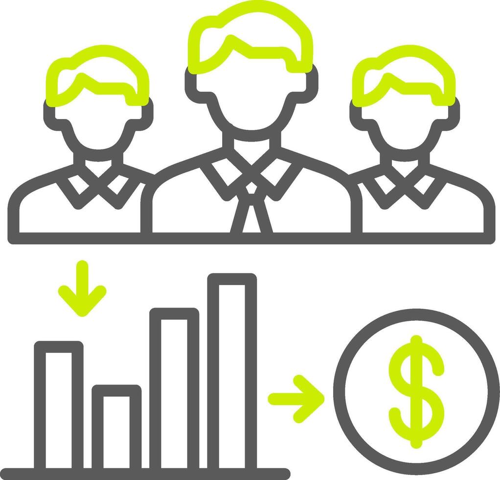 Management Optimized Creative Piece vector