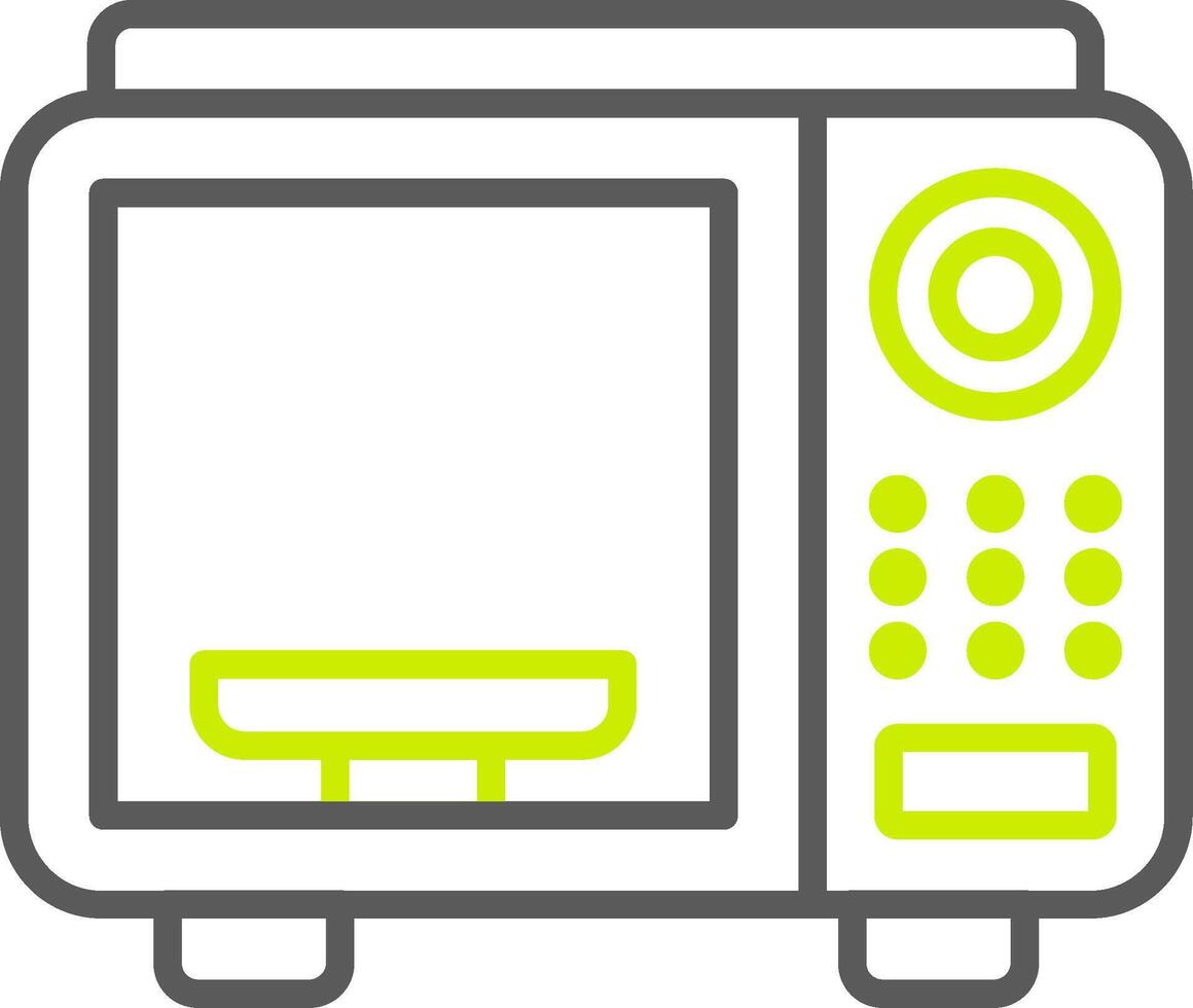 Microwave Safe Polished UX Asset vector