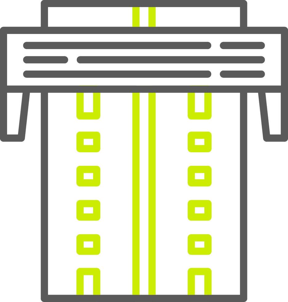 Motorway Minimalist UI Block vector