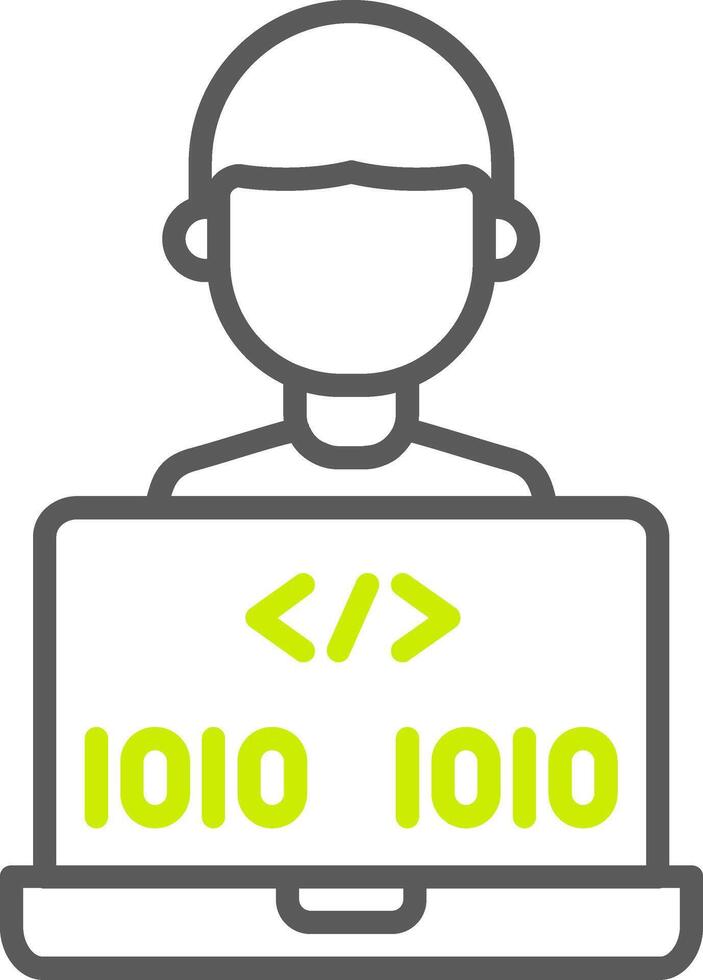 Programmer Dynamic UX Asset vector