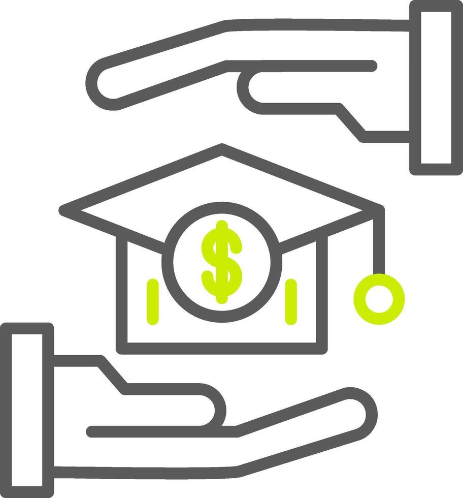 Scholarship Minimal UX Part vector