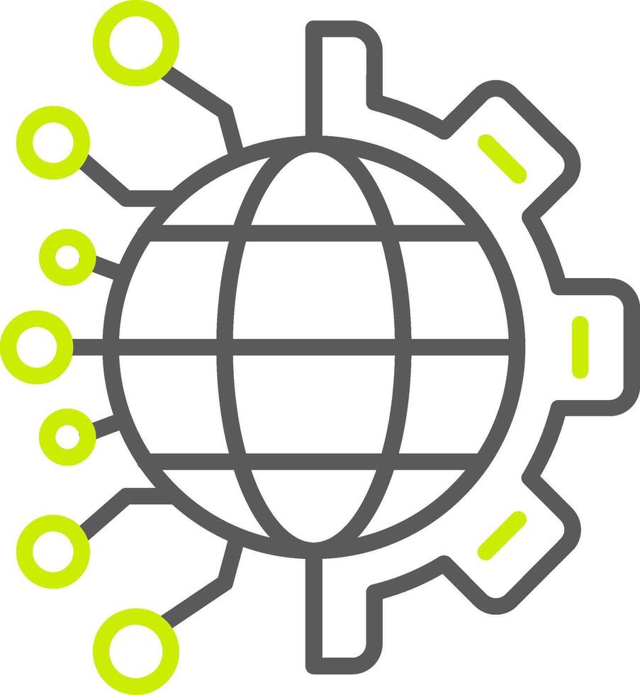 Digital Transformation Advanced App Object vector