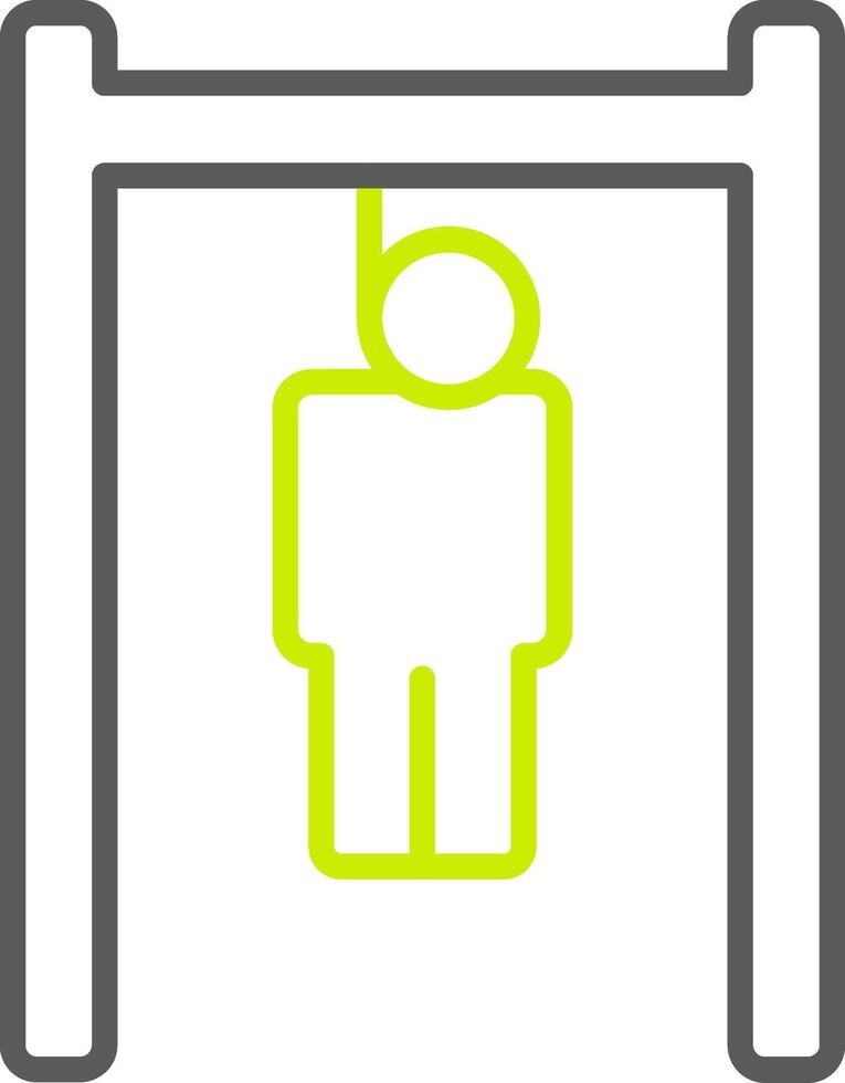Gallow Highlighted UX Stamp vector