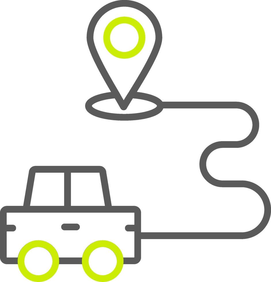 Route Advanced App Object vector
