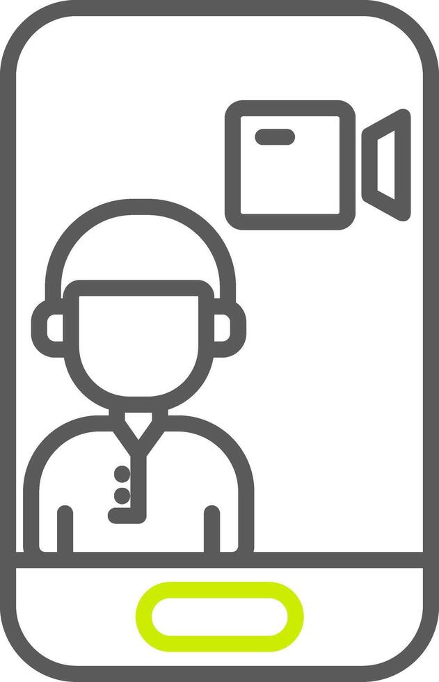 videocall Polished Design Token vector