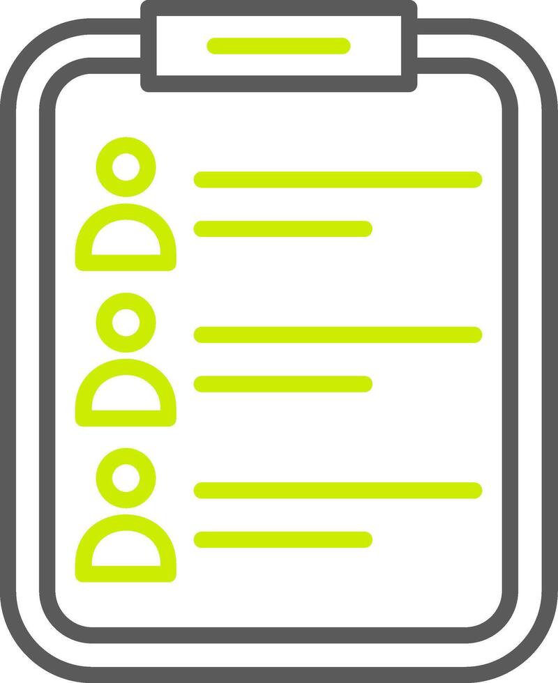Shortlist Gradient Style Mark vector