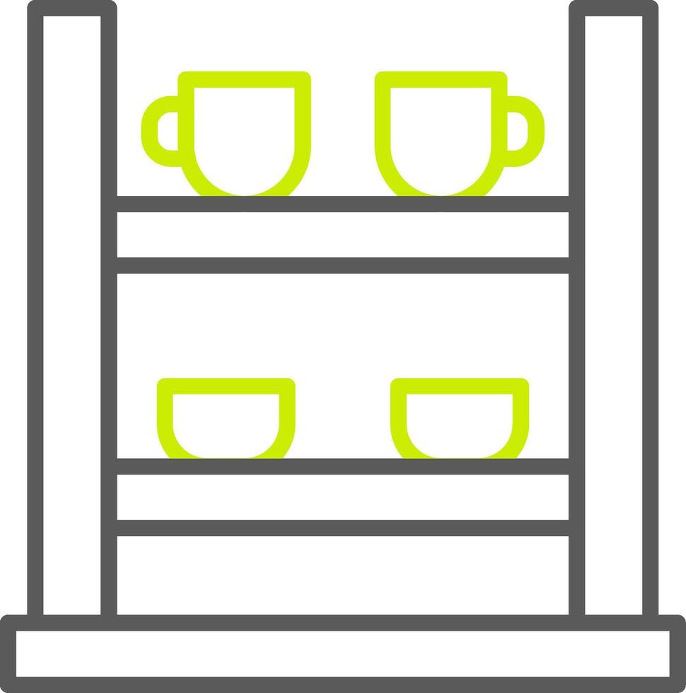 Shelving Advanced Visual Mark vector