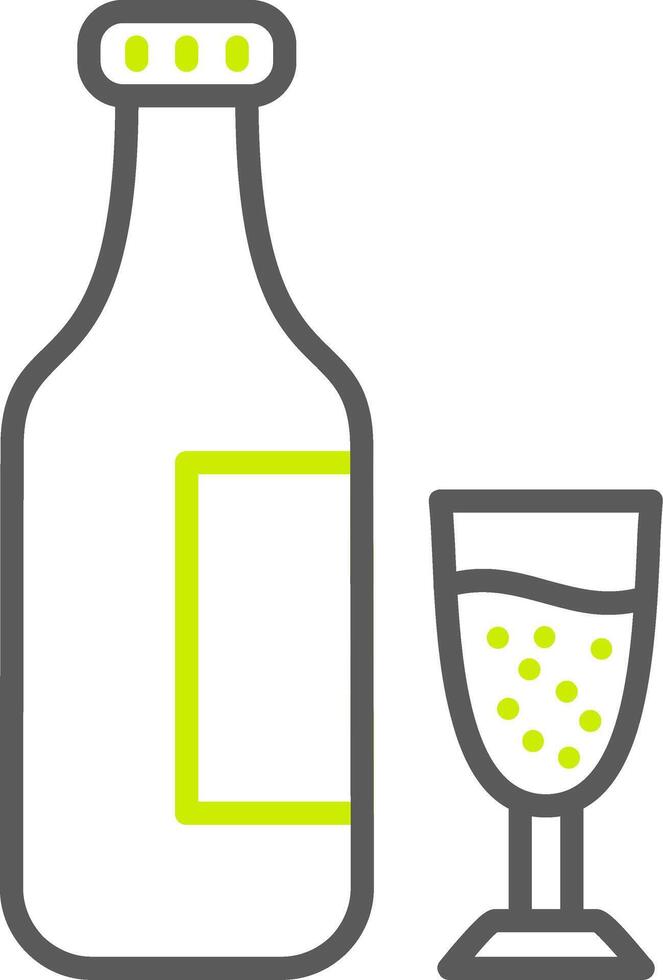 Alcohol Shadowed Badge Graphic vector
