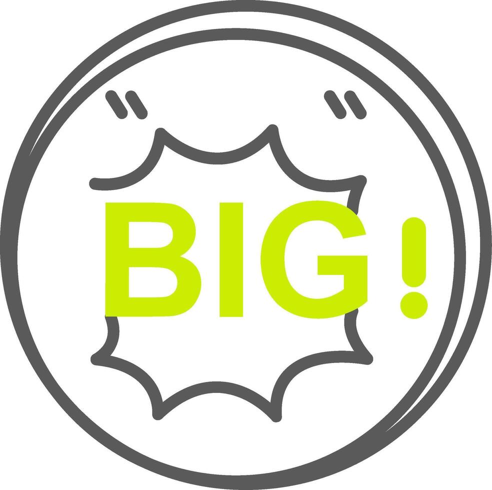 Big Neutral Icon Unit vector