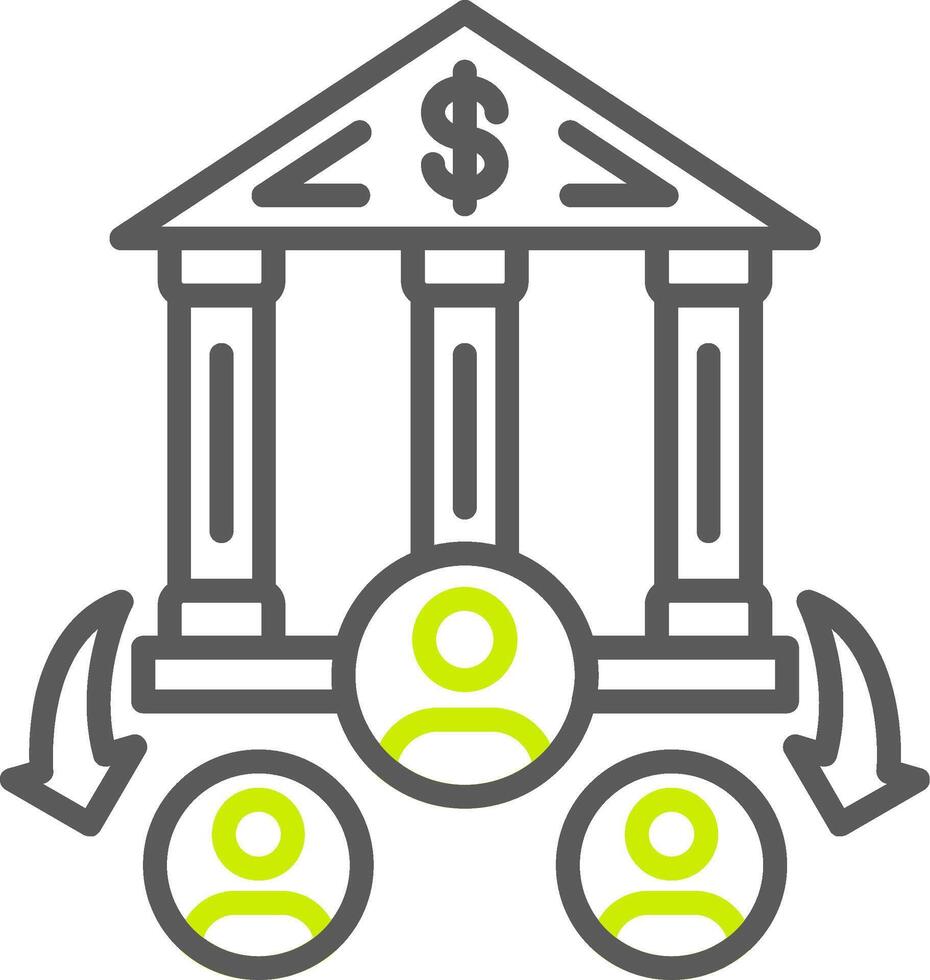 Corporate Polished Design Token vector