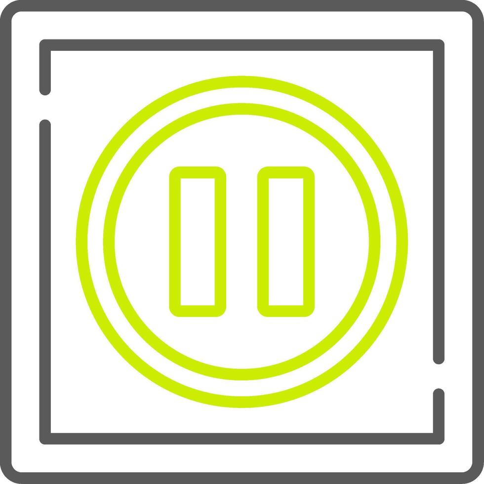 Pause Optimized Creative Piece vector