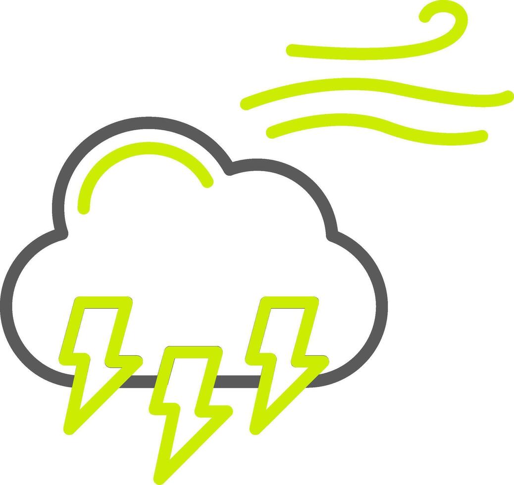 Stormy Elegant Design Token vector