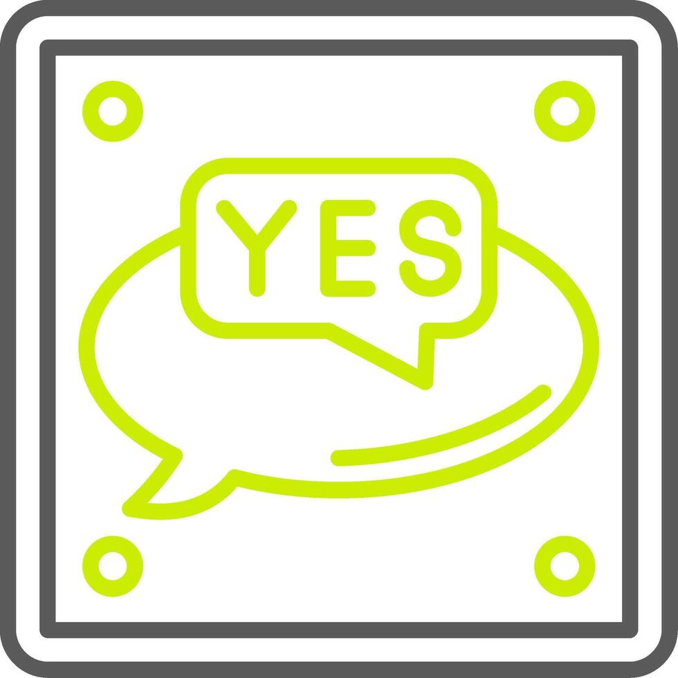 Yes Neutral Icon Unit vector